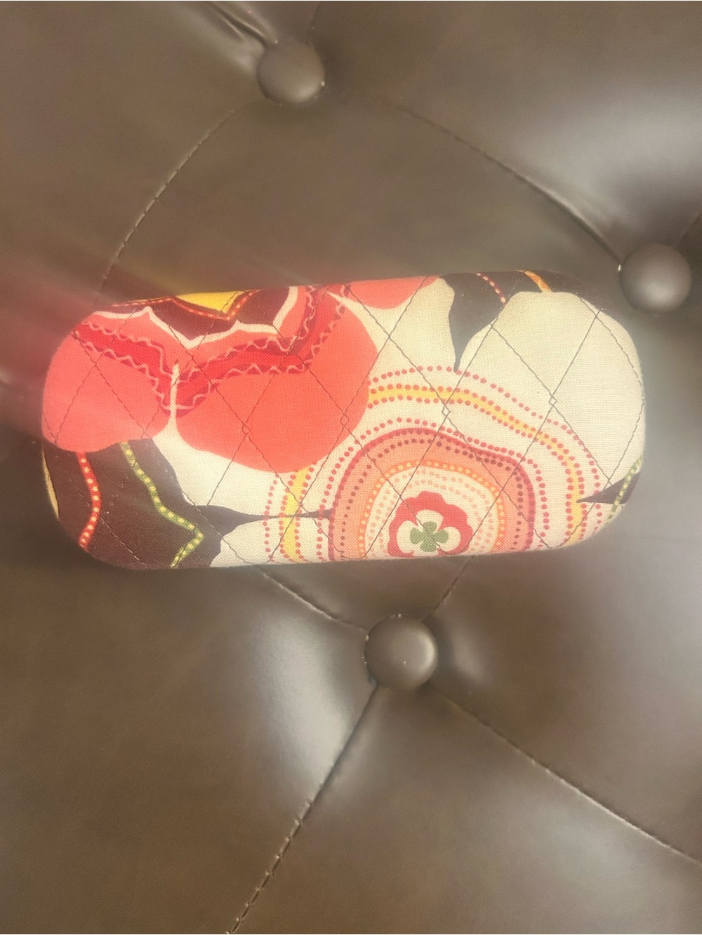 Vera Bradley Quilted Floral Eyewear Case - Red Multi